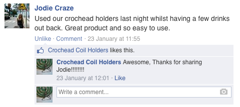 Crochead Endorsements Real People